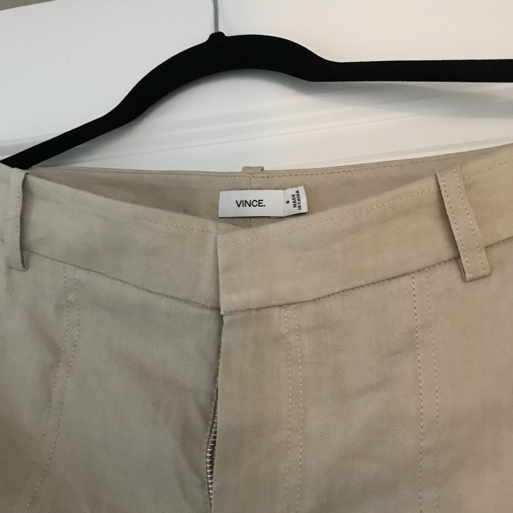 Vince Linen Cargo pants.